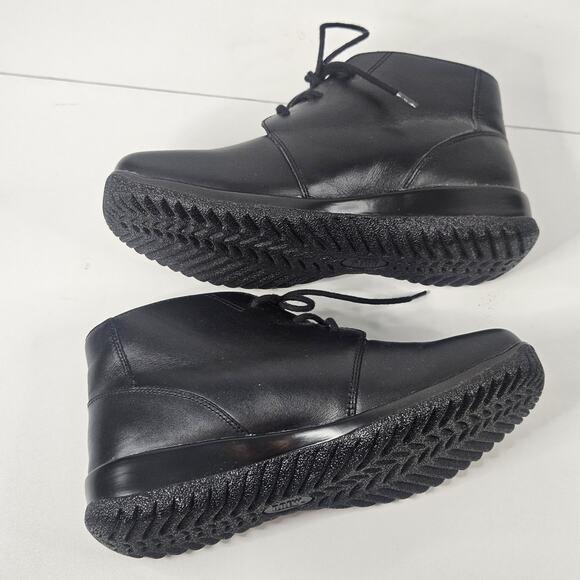 Drew Krista Women’s Black Boots 10141-12 9WW Extra Wide Orthopedic Shoes - Picture 6 of 9